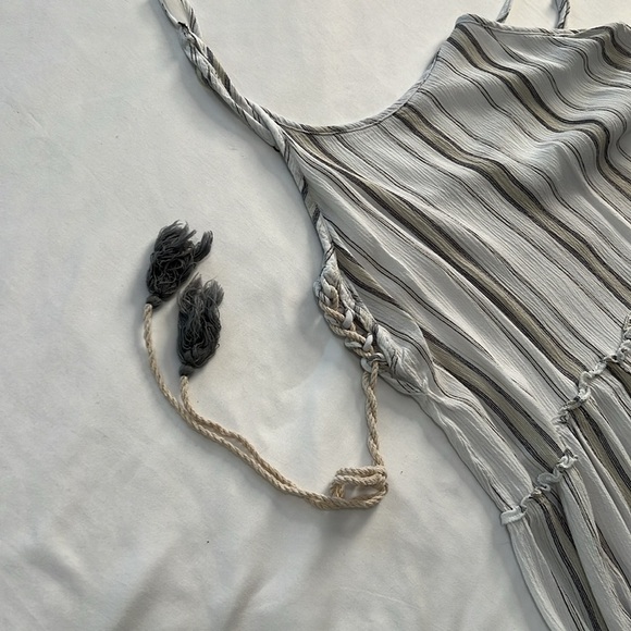 Kiwi + Punch Striped Mini Dress with Side Tie Detail - Picture 6 of 6